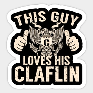 CLAFLIN Sticker